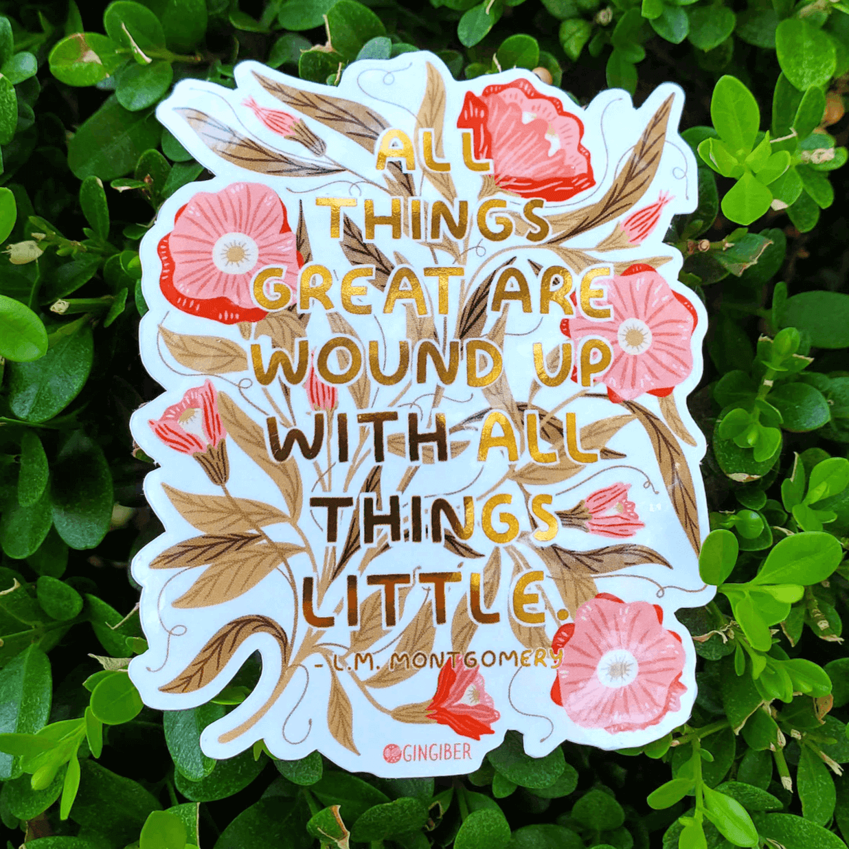 All Things Great Sticker
