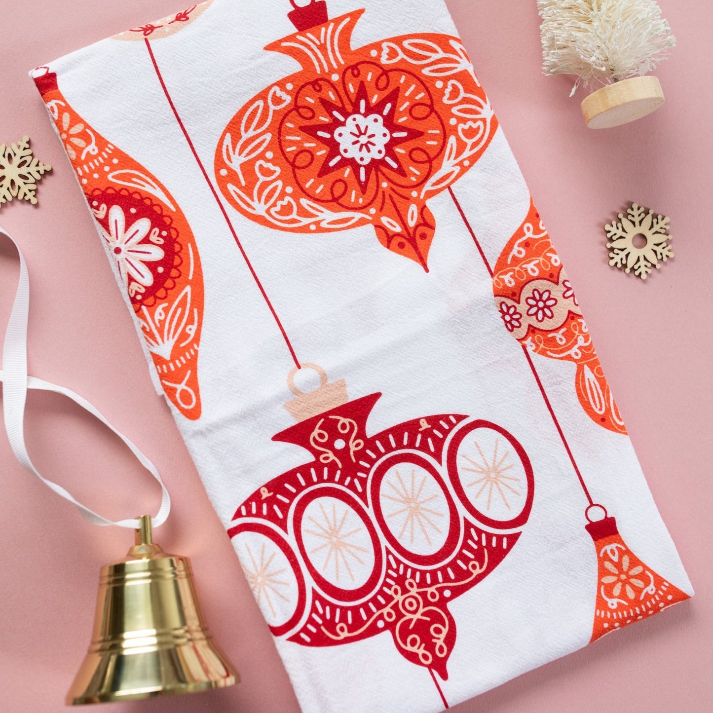 Ornament Tea Towel