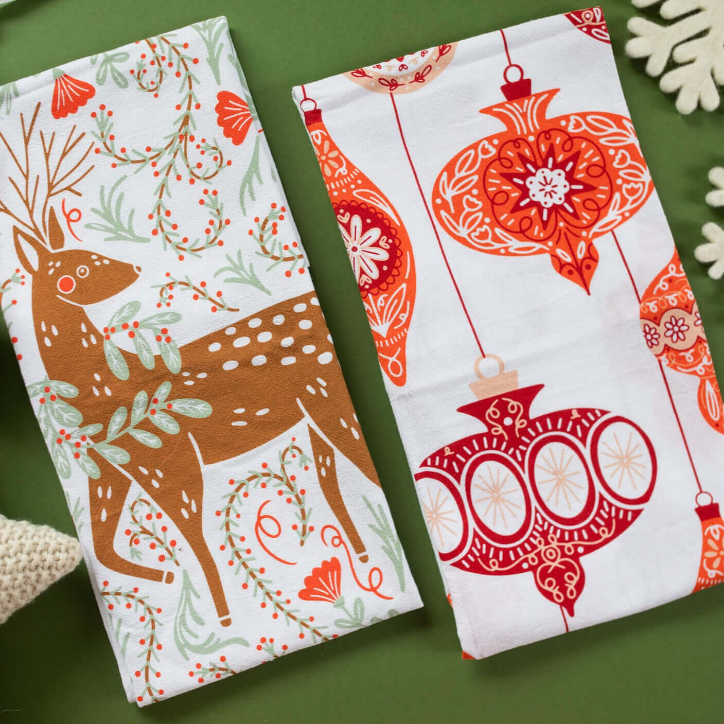 Festive Holiday Tea Towel Bundle