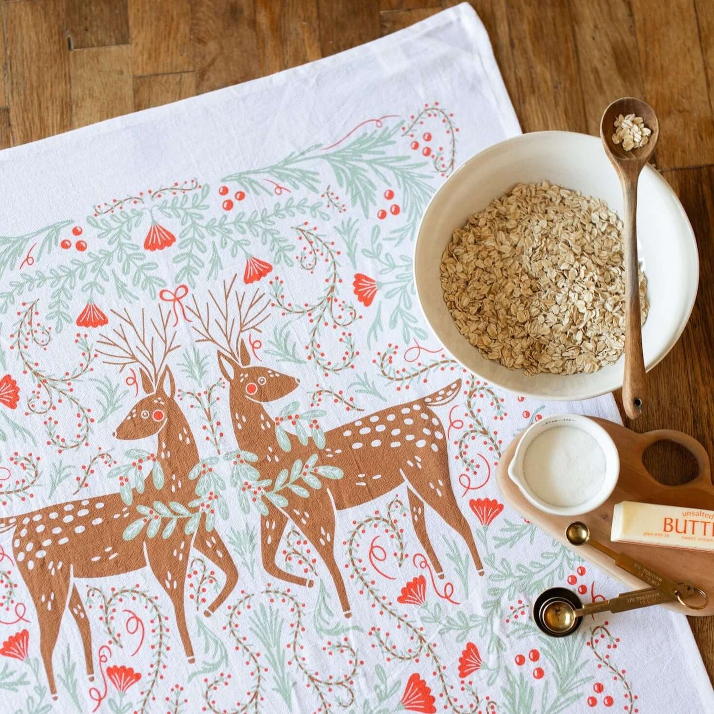 Festive Holiday Tea Towel Bundle