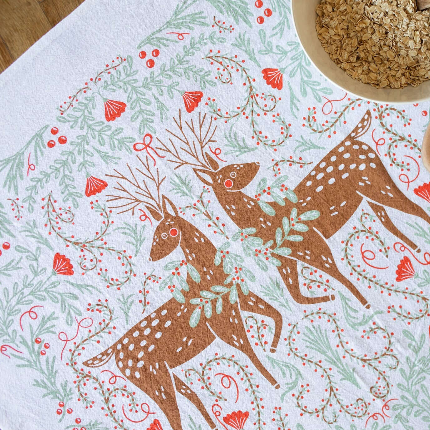 Festive Holiday Tea Towel Bundle