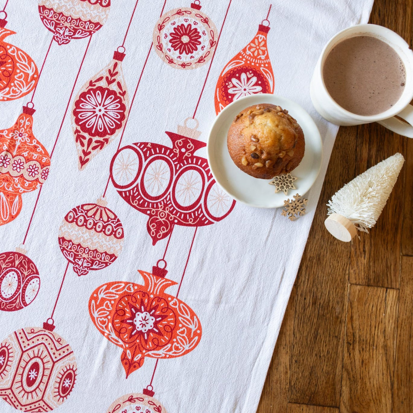 Ornament Tea Towel