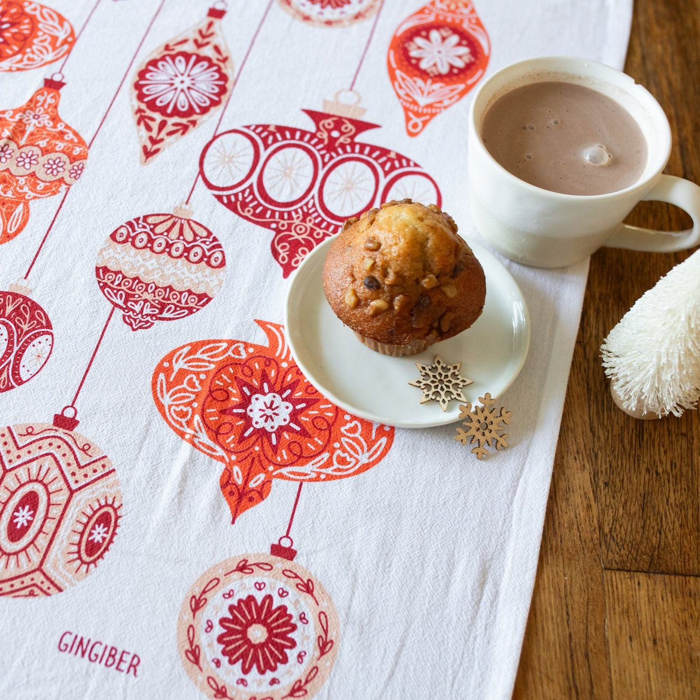 Ornament Tea Towel