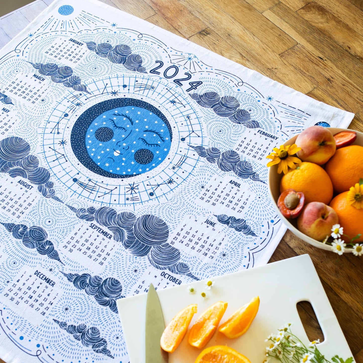 2024 Tea Towel Calendar