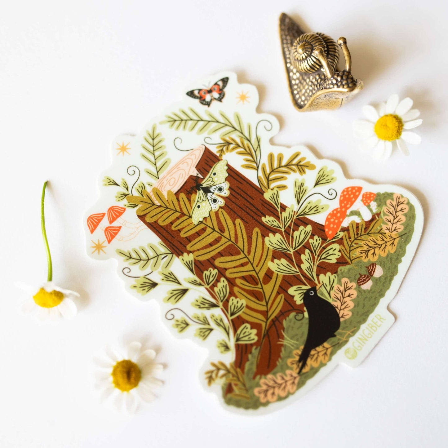 Tree Stump Sticker