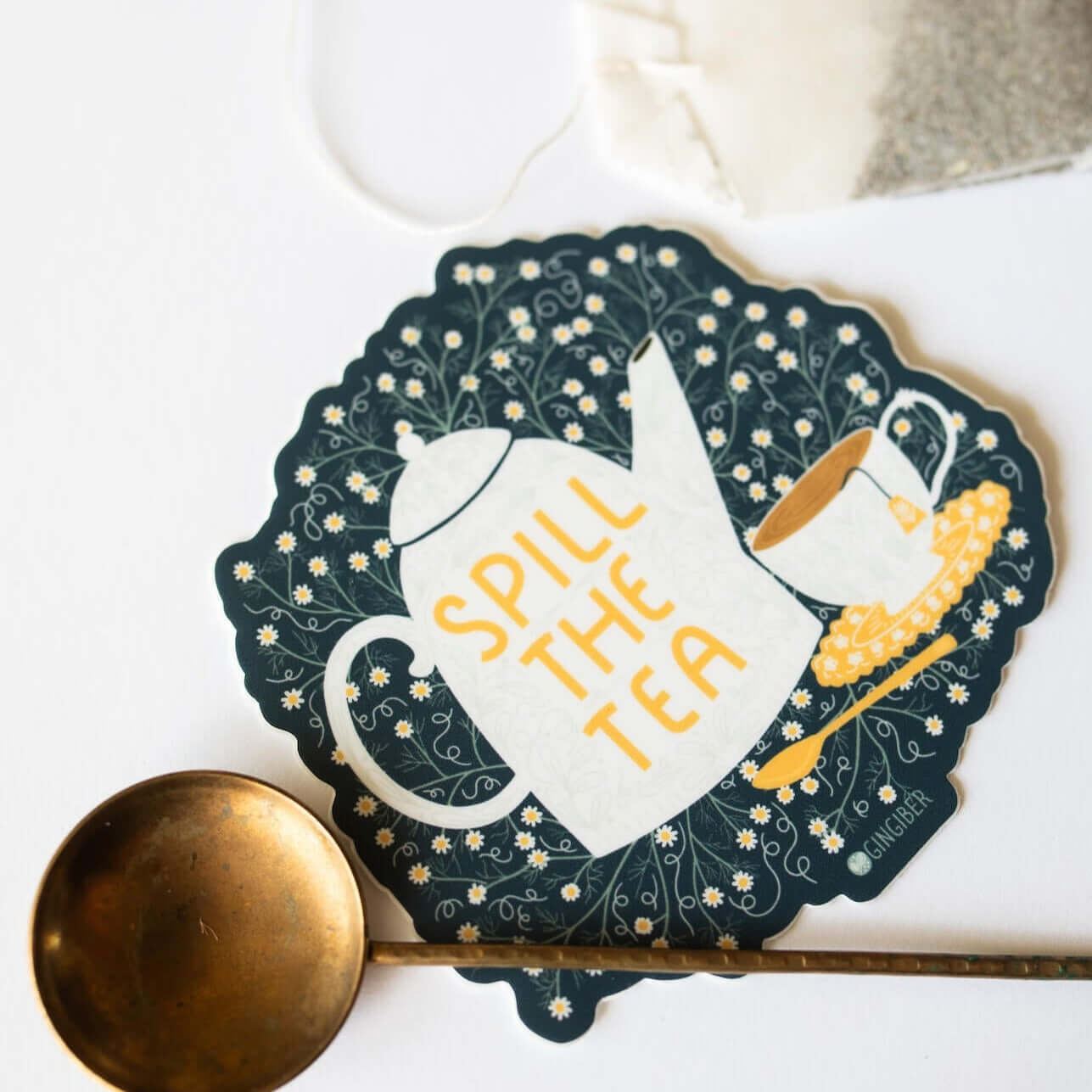 Spill the Tea Sticker