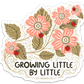 Little by Little Sticker