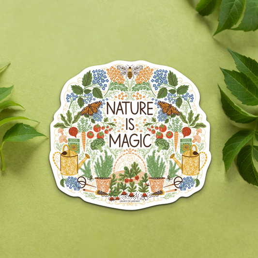JOIN THE WAITLIST- Gingiber for Gardenary Sticker