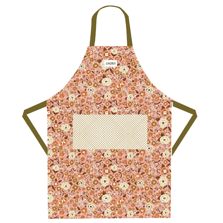 Calico Flowers Apron