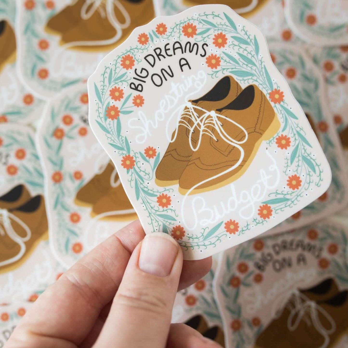 Shoestring Budget Sticker