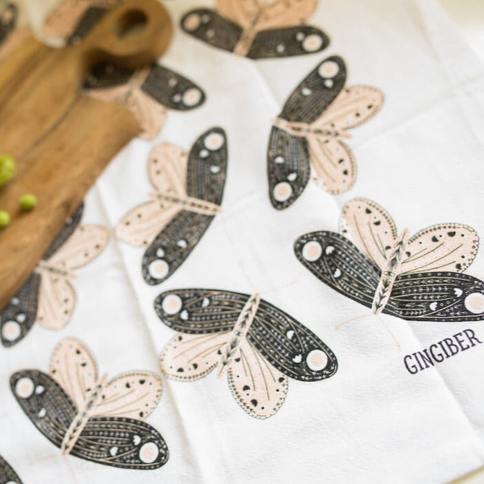 Butterfly Tea Towel