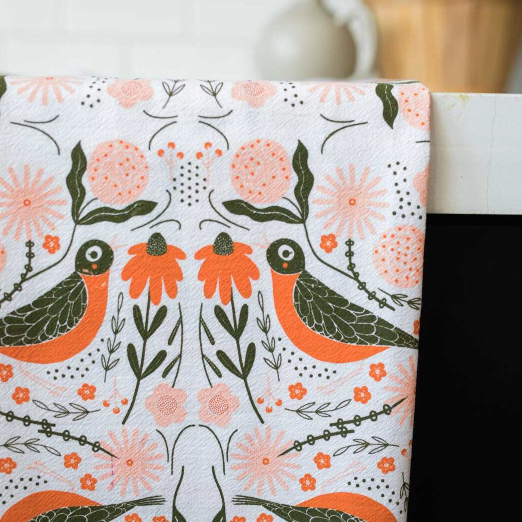 Robin Tea Towel