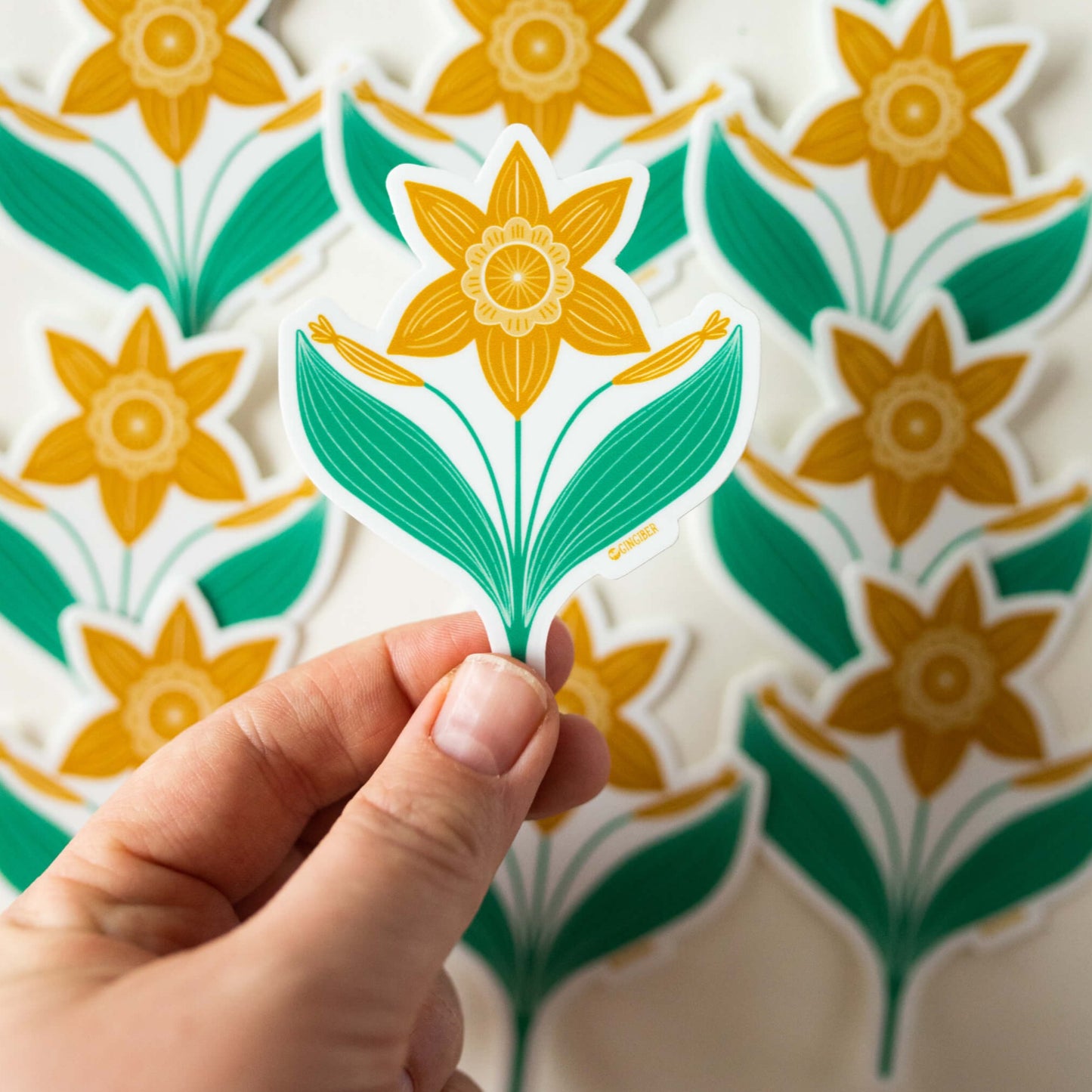 Daffodil Sticker