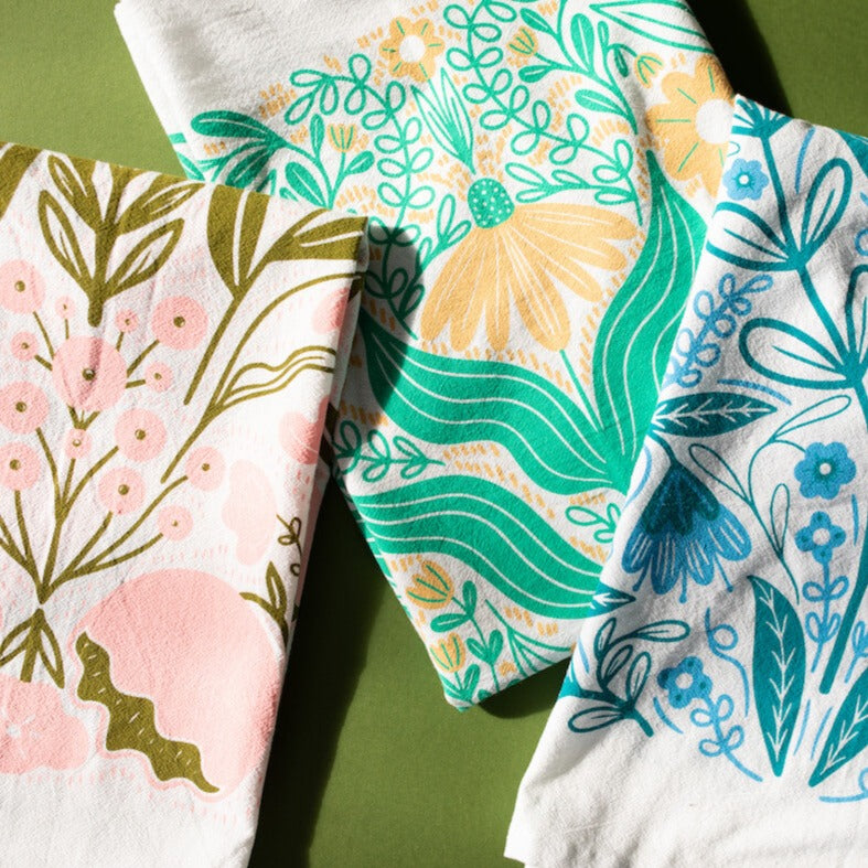 Floral Tea Towel Bundle