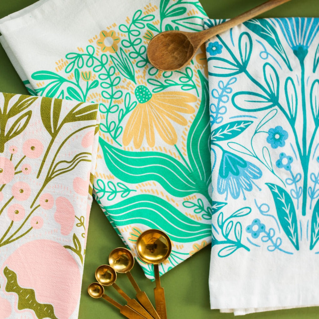 Floral Tea Towel Bundle