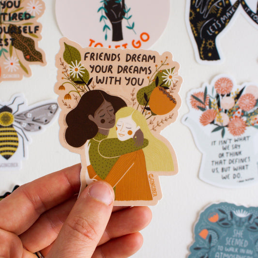 Friends Dream With You Sticker