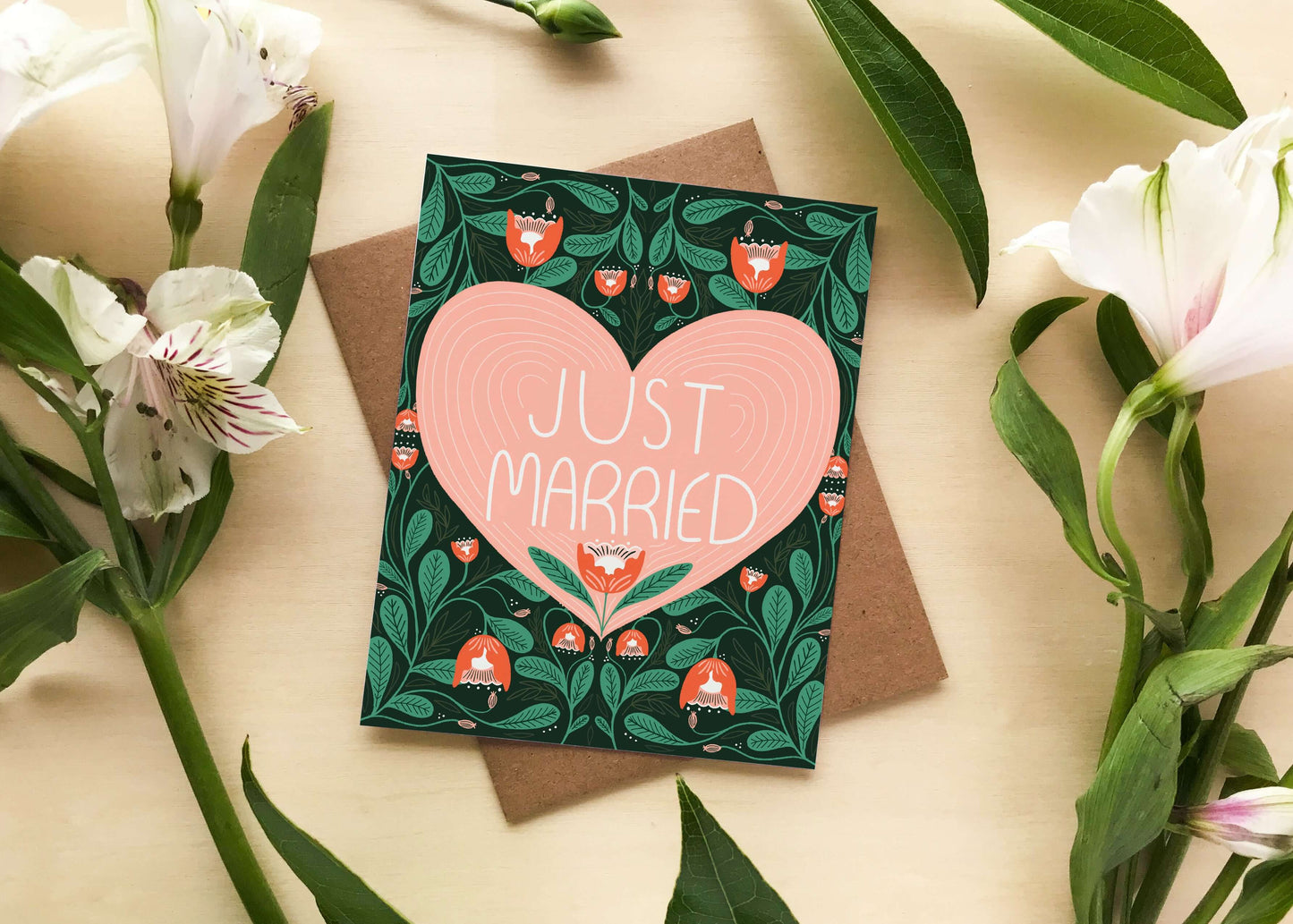 Just Married Card