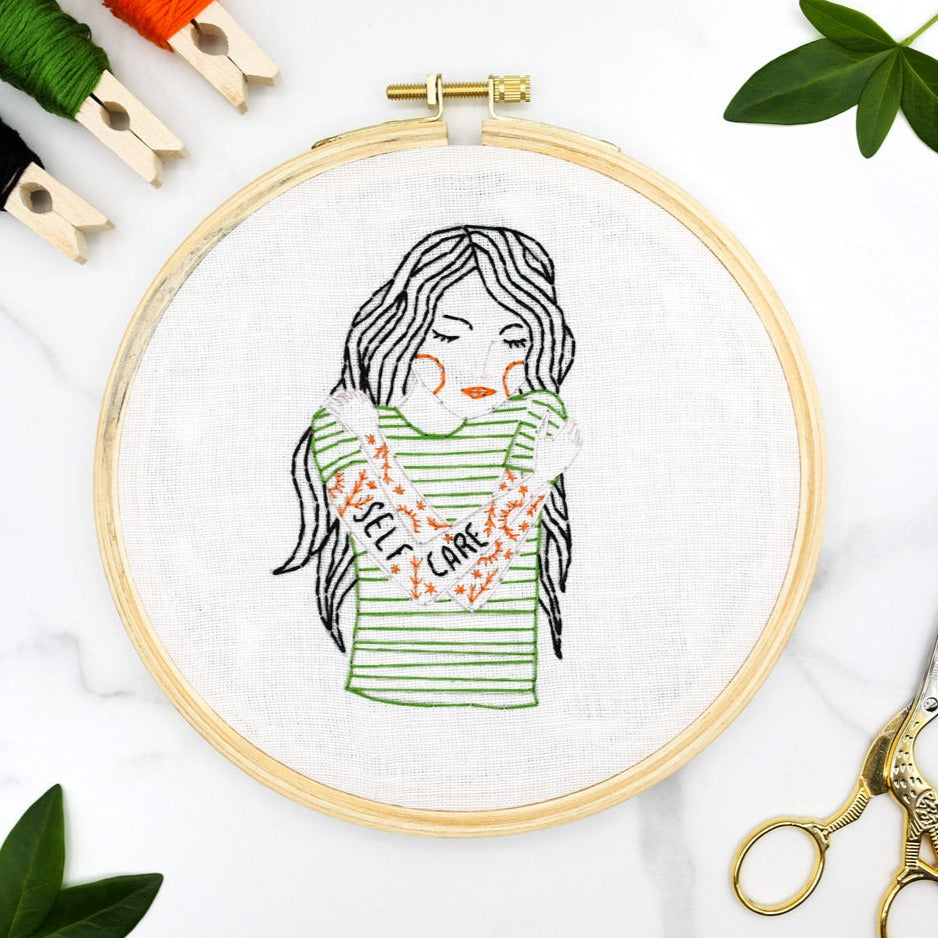 Self Care Embroidery Kit