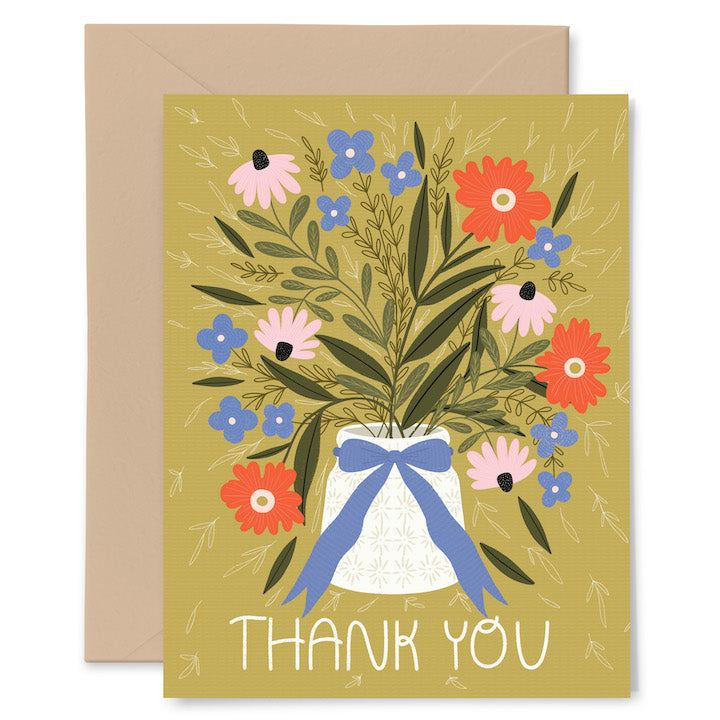 Thank You Vase Card