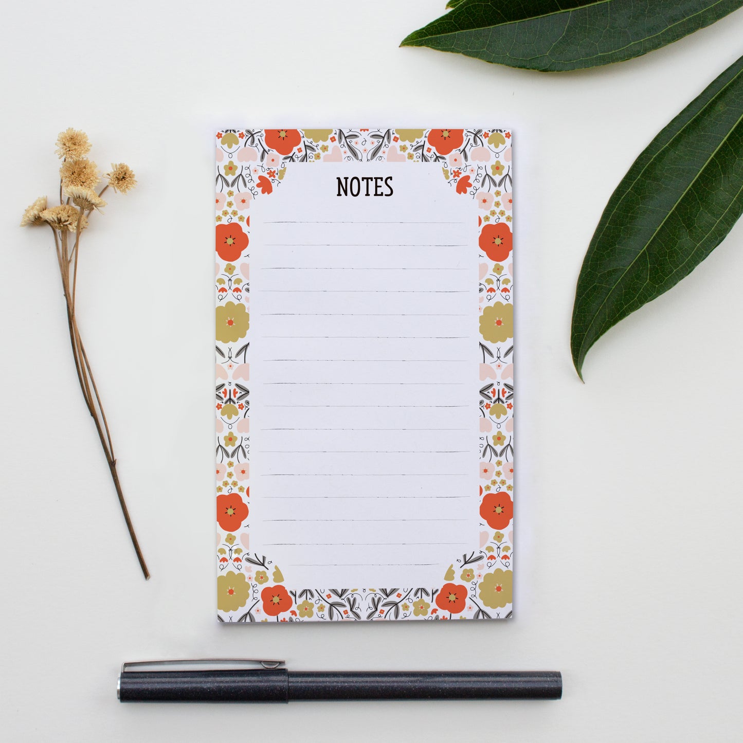 Peppy Petals Notepad