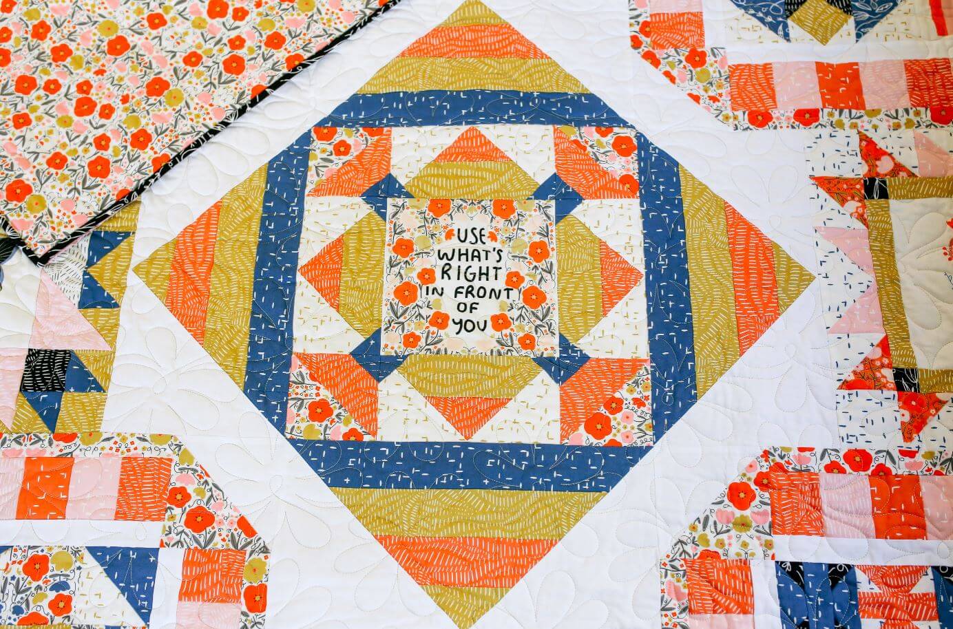 Words To Live By Quilt Pattern