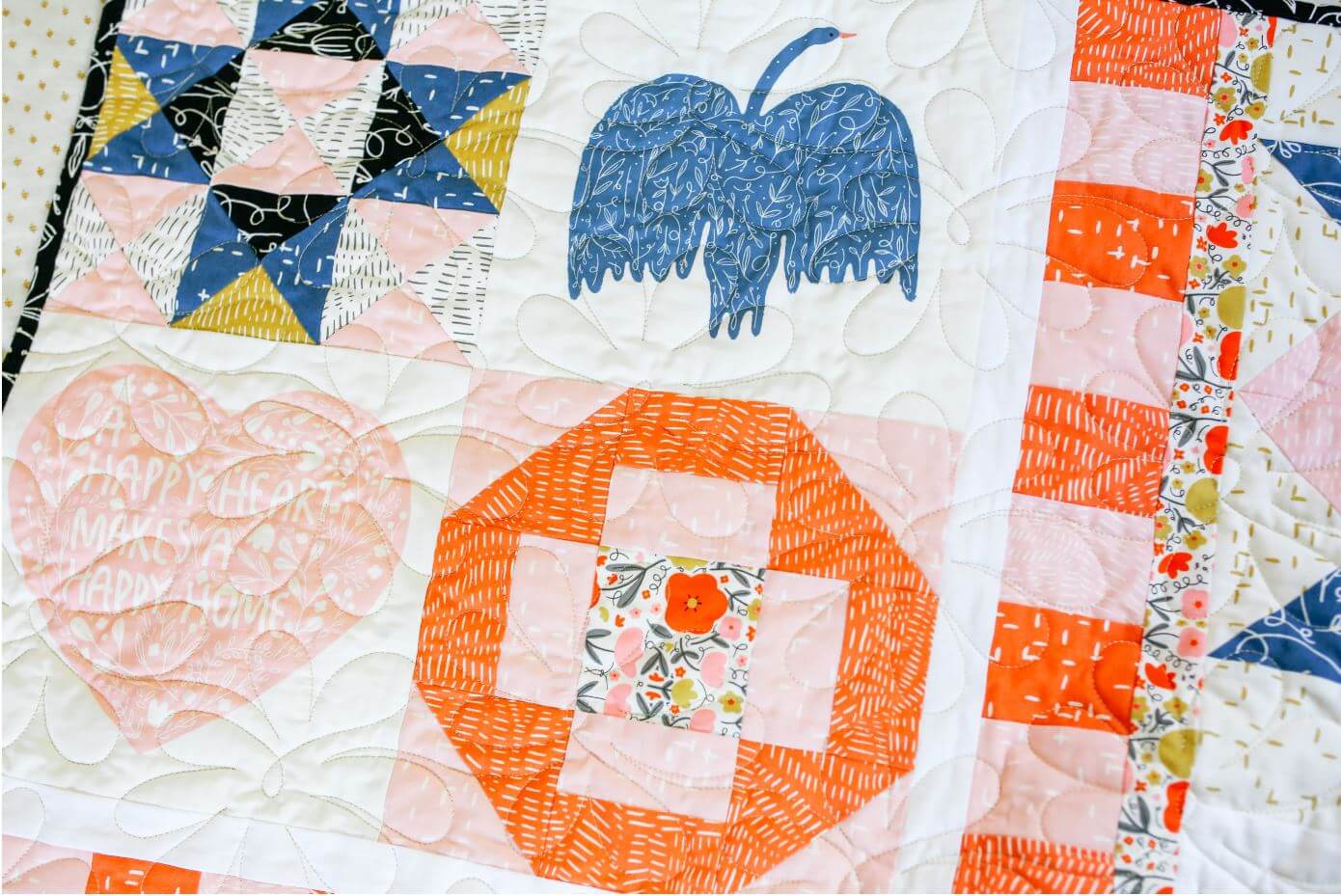 Words To Live By Quilt Pattern
