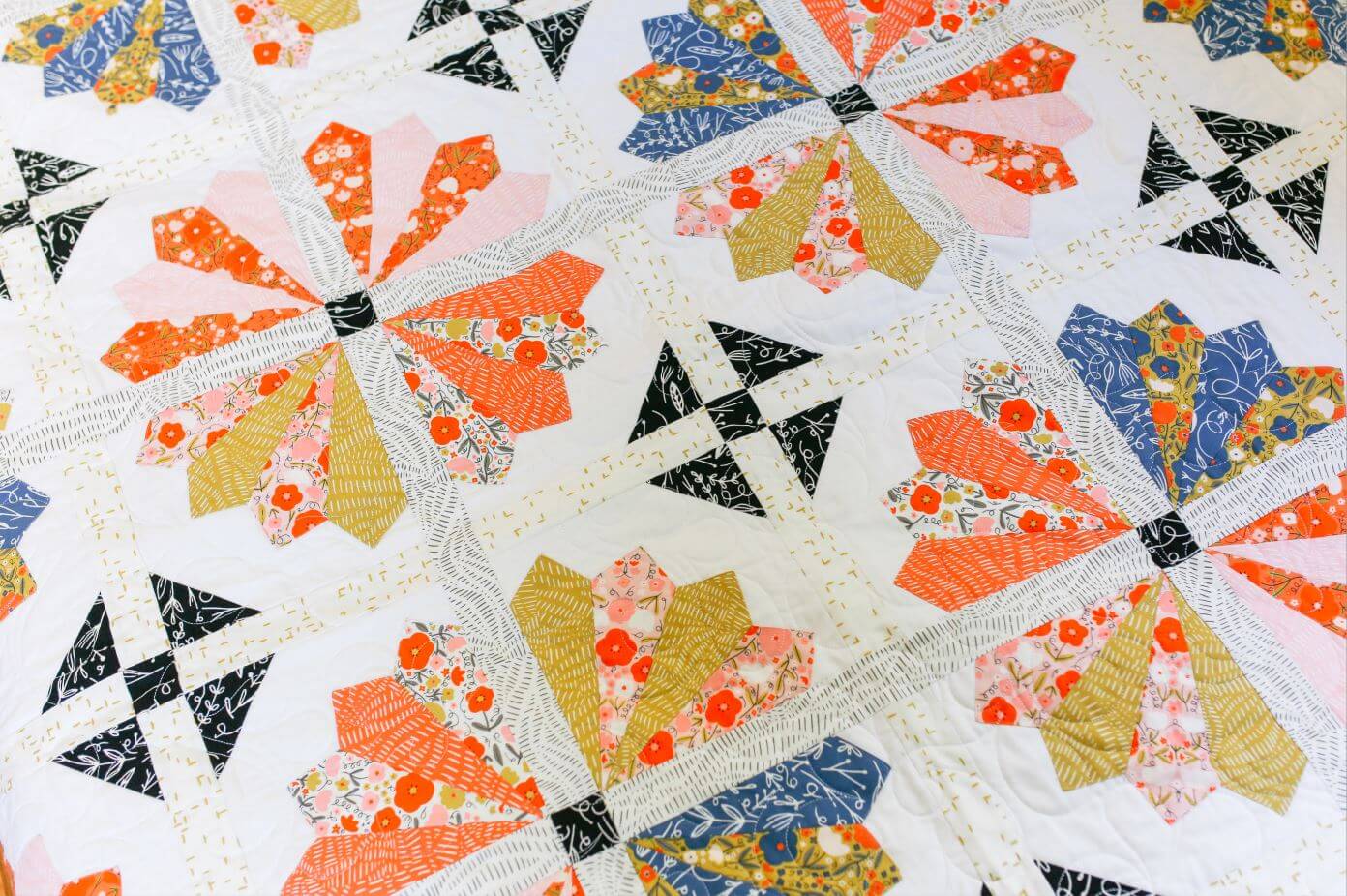 Retreat To The Garden Quilt Pattern