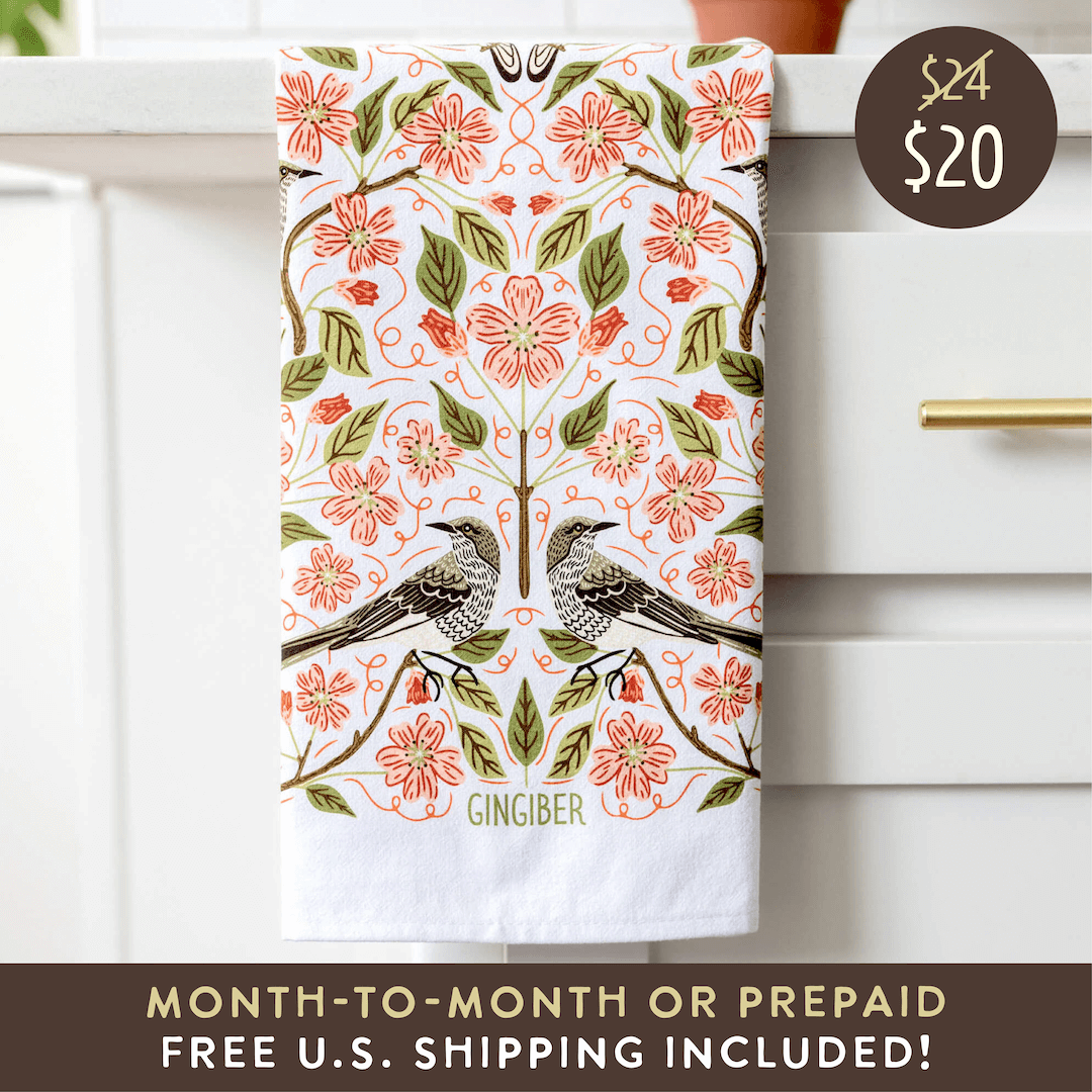 The Mother’s Day Gift That Keeps on Giving: A Tea Towel Subscription - Gingiber