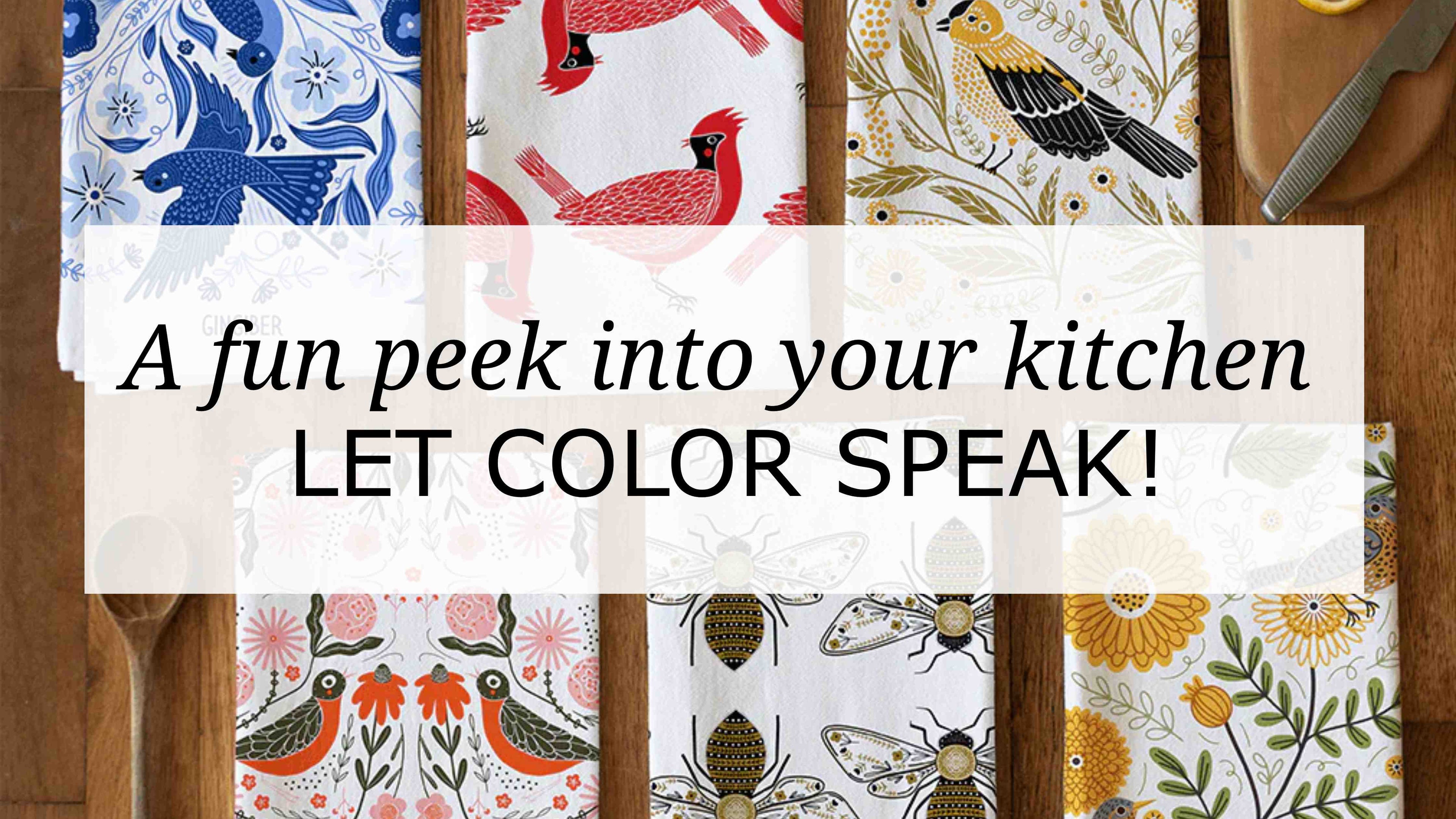 What Your Favorite Tea Towel Color Says About You