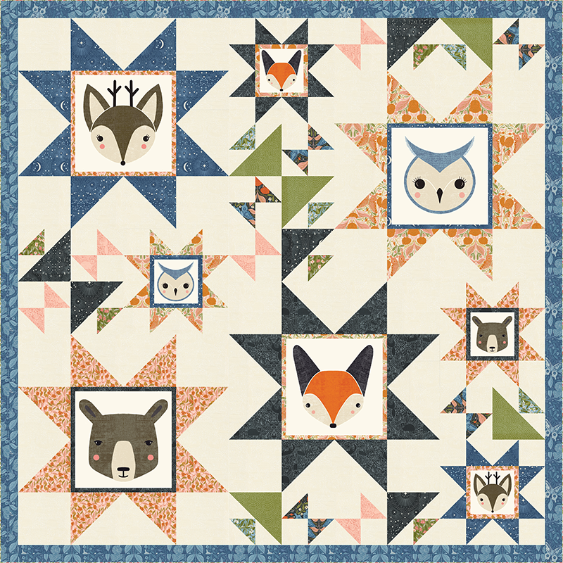 Corrections for Woodland Friends Quilt Pattern - Gingiber