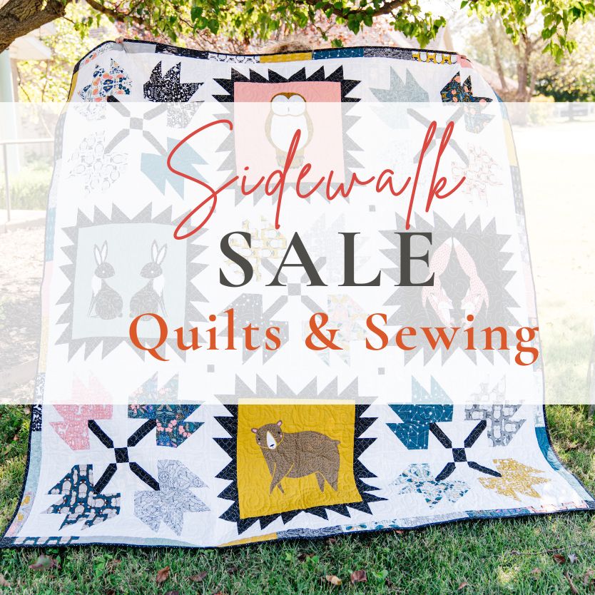 Sidewalk Sale Quilt & Sewing