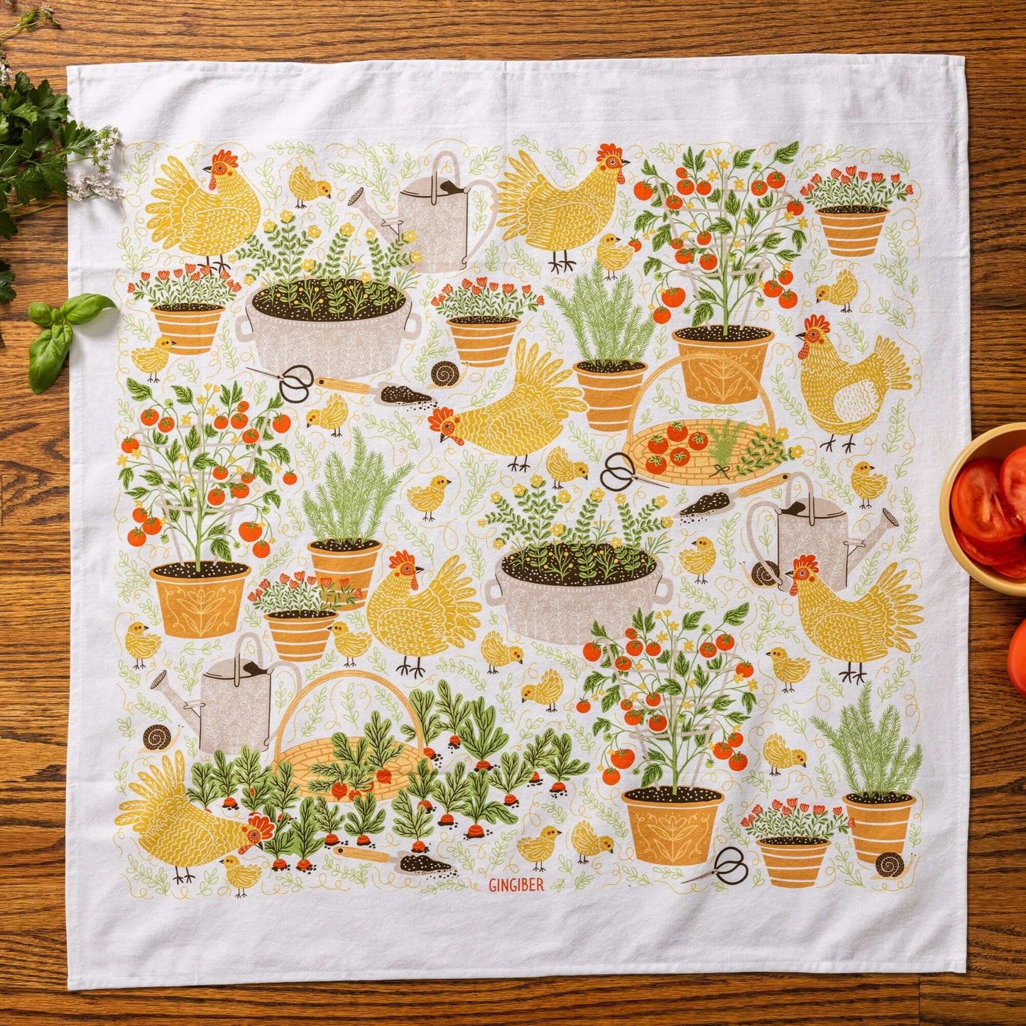 Homegrown Harvest Tea Towel Bundle