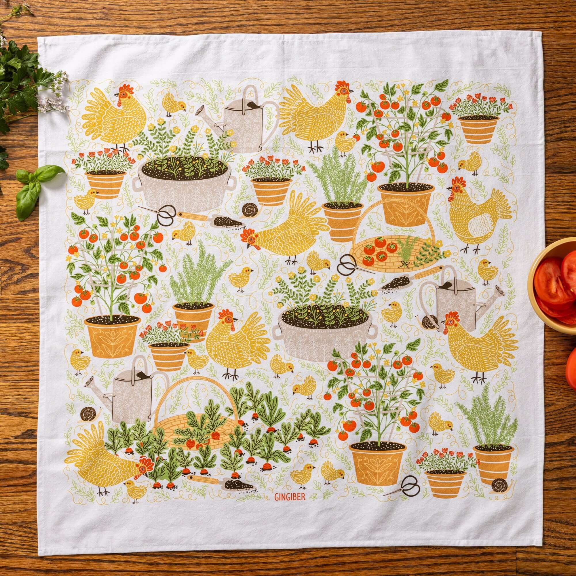 Homegrown Harvest Tea Towel Bundle