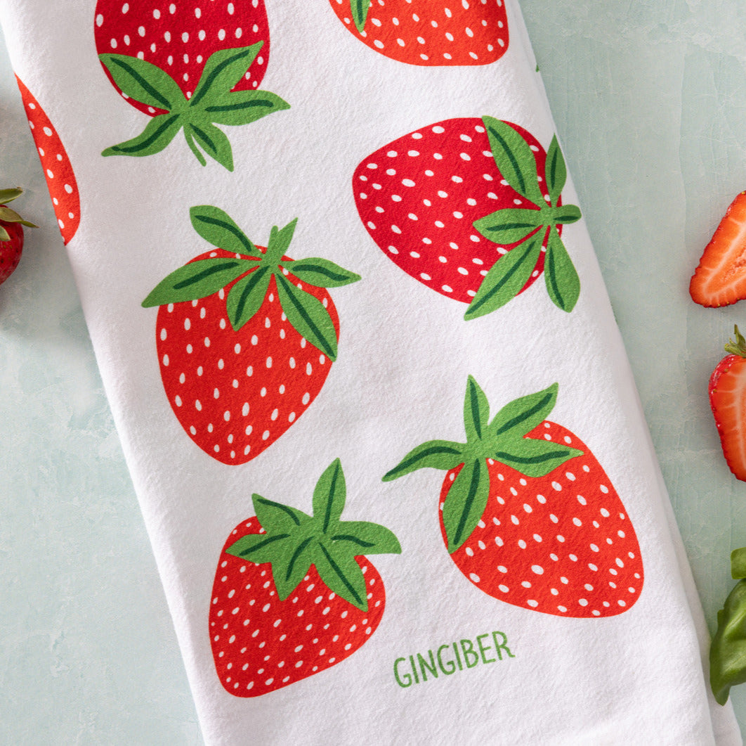 Strawberry Tea Towel