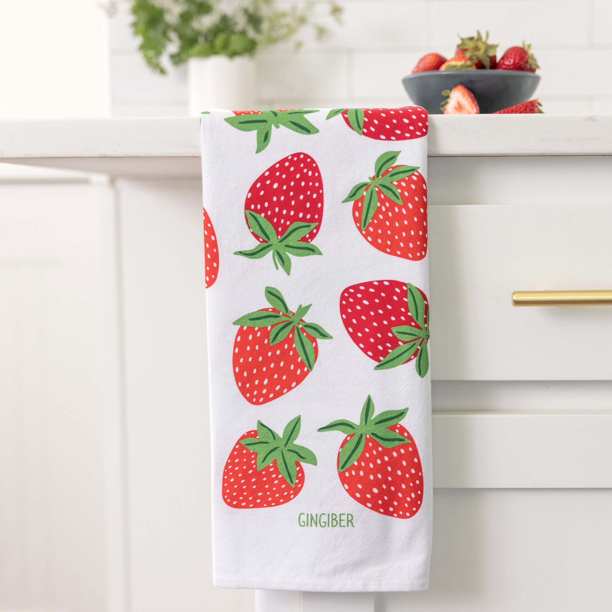 Strawberry Tea Towel