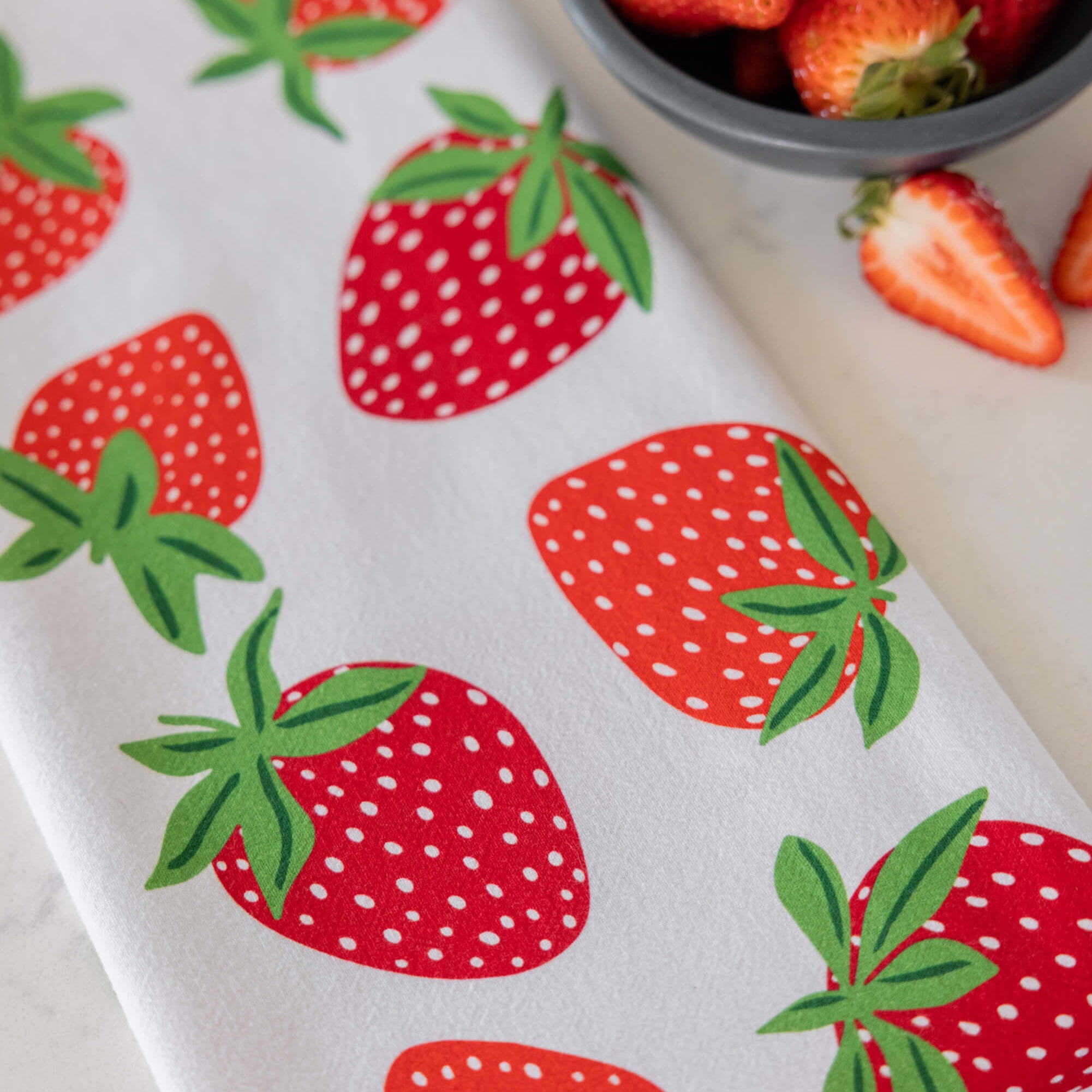 Strawberry Tea Towel
