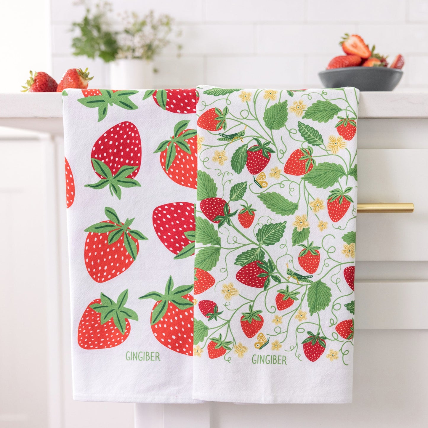 Strawberry Tea Towel Bundle
