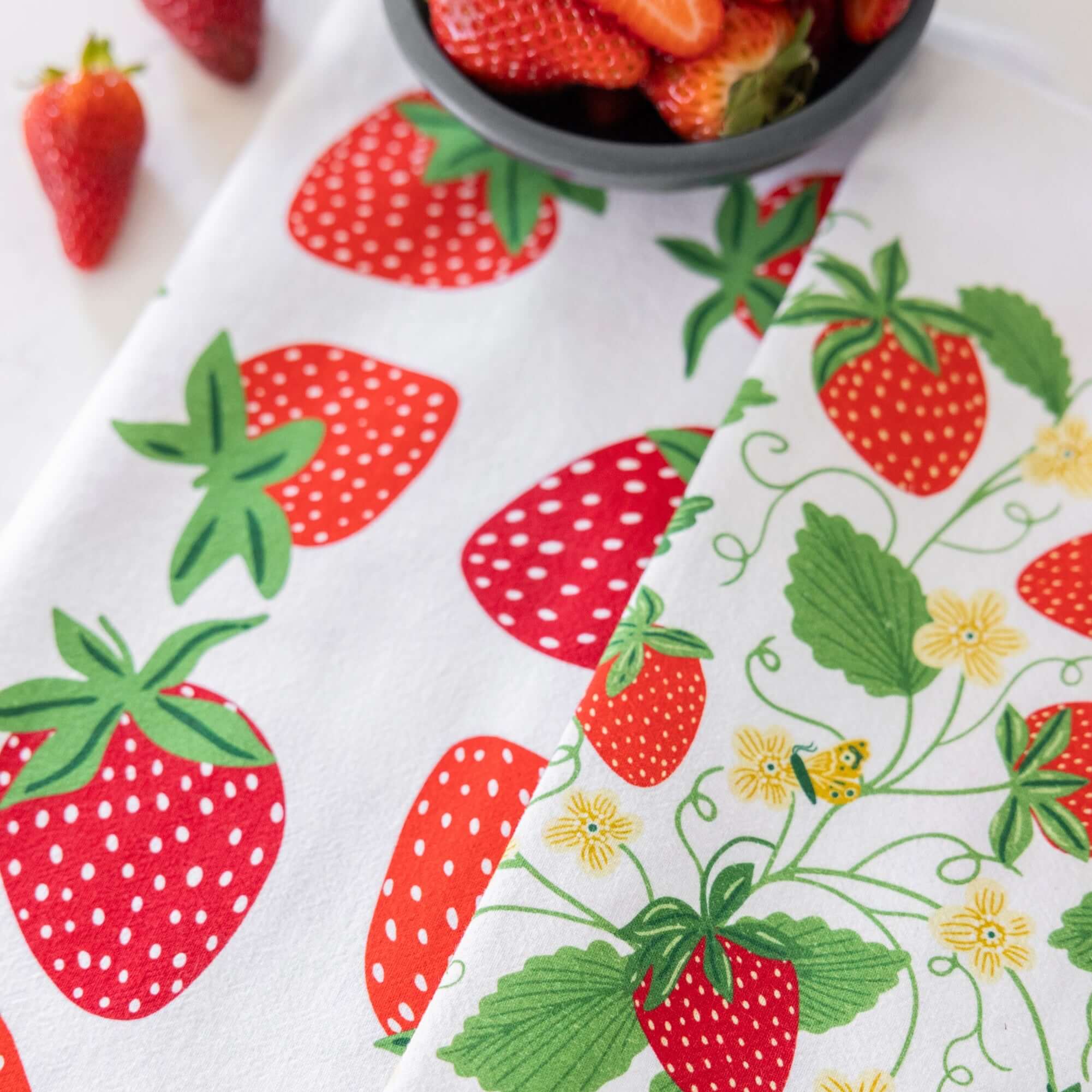 Strawberry Tea Towel Bundle