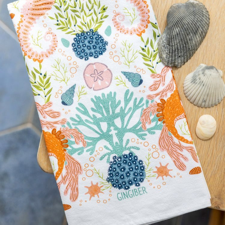 Seahorses Tea Towel - SAVE 16%