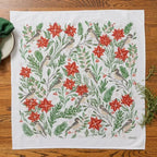 Limited Time Poinsettias & Pines Tea Towel (REDIRECT) - Gingiber