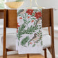 Limited Time Poinsettias & Pines Tea Towel