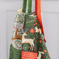 Ivory Christmas Forest Apron