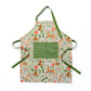 Ivory Christmas Forest Apron