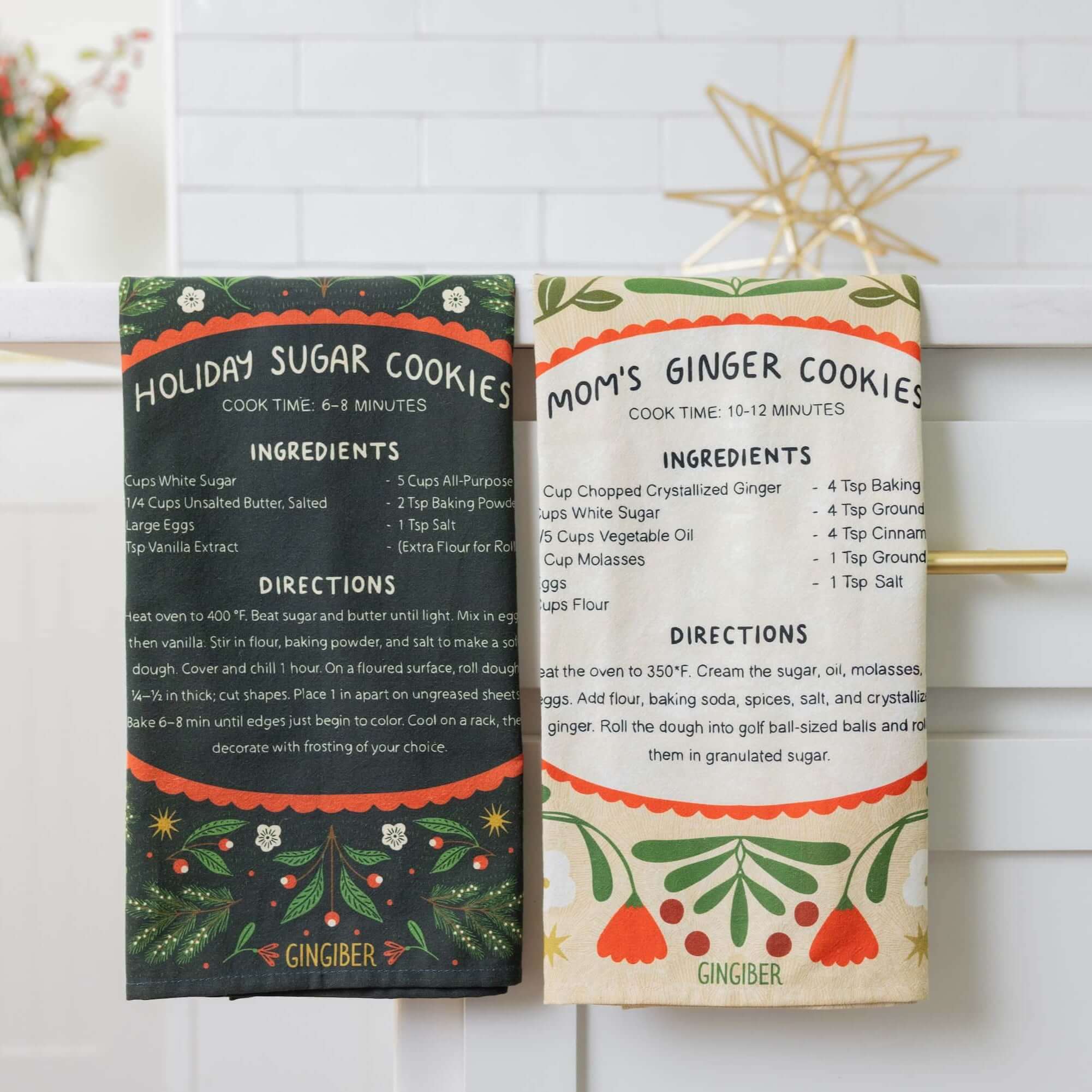 Sugar & Spice Tea Towel Bundle