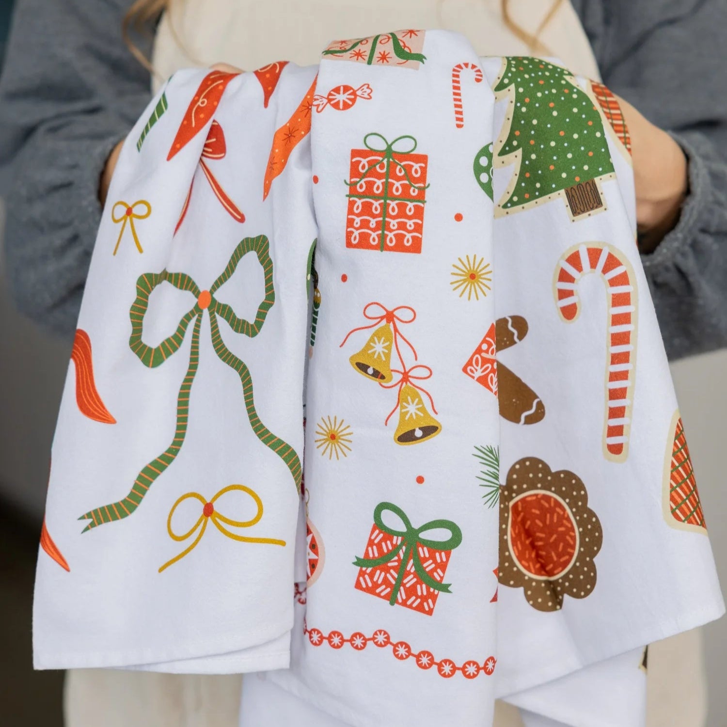 Bows Tea Towel