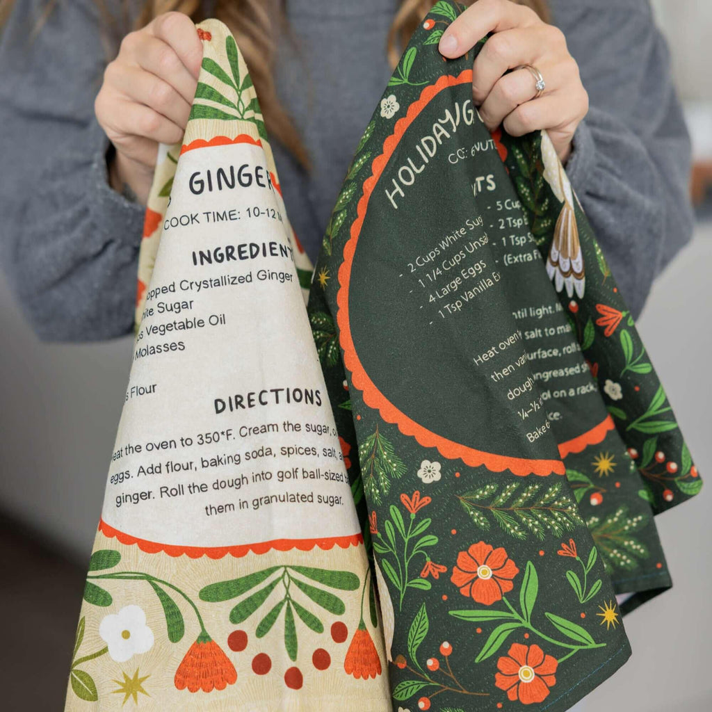 Sugar & Spice Tea Towel Bundle - Gingiber