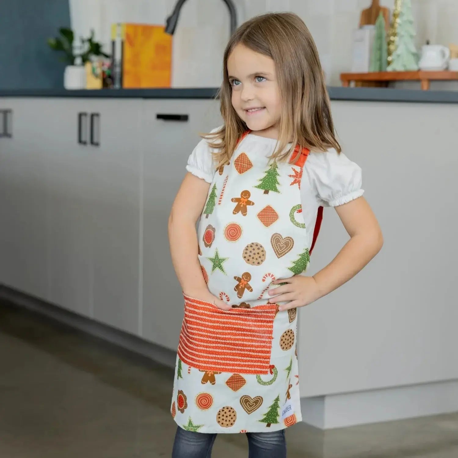 Mother/Daughter Holiday Matching Apron Set