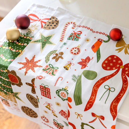 Yuletide Treasures Tea Towel Bundle