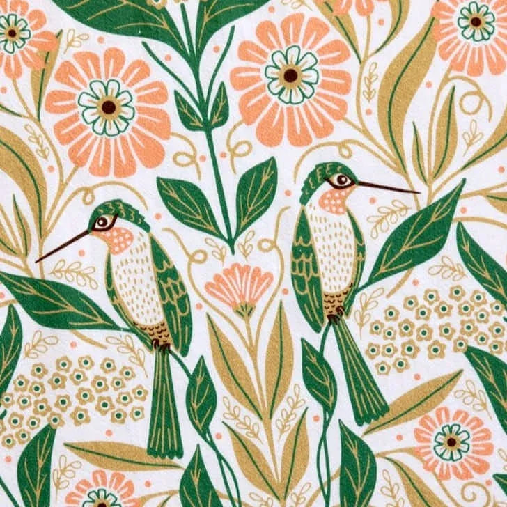 Hummingbird Tea Towel - Gingiber