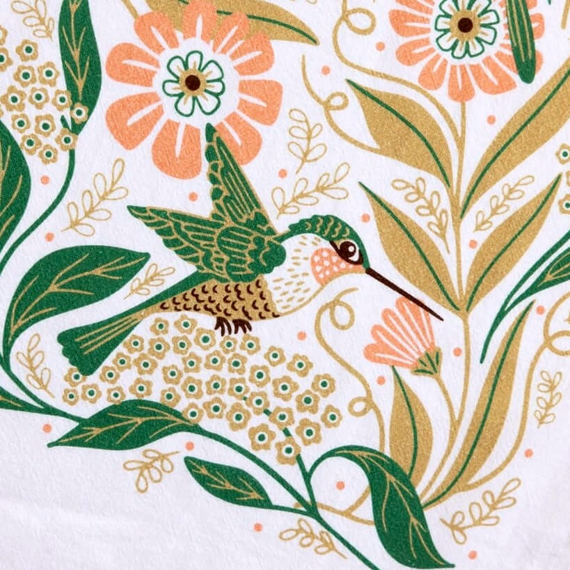 Hummingbird Tea Towel